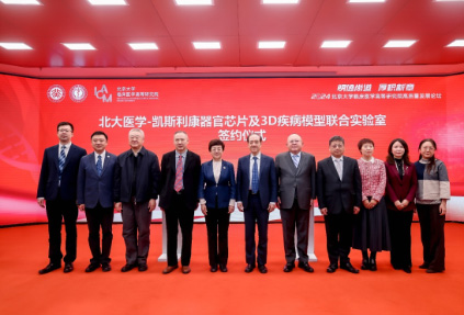 凯斯利康携手北大医学，共建器官芯片与3D疾病模型联合实验室